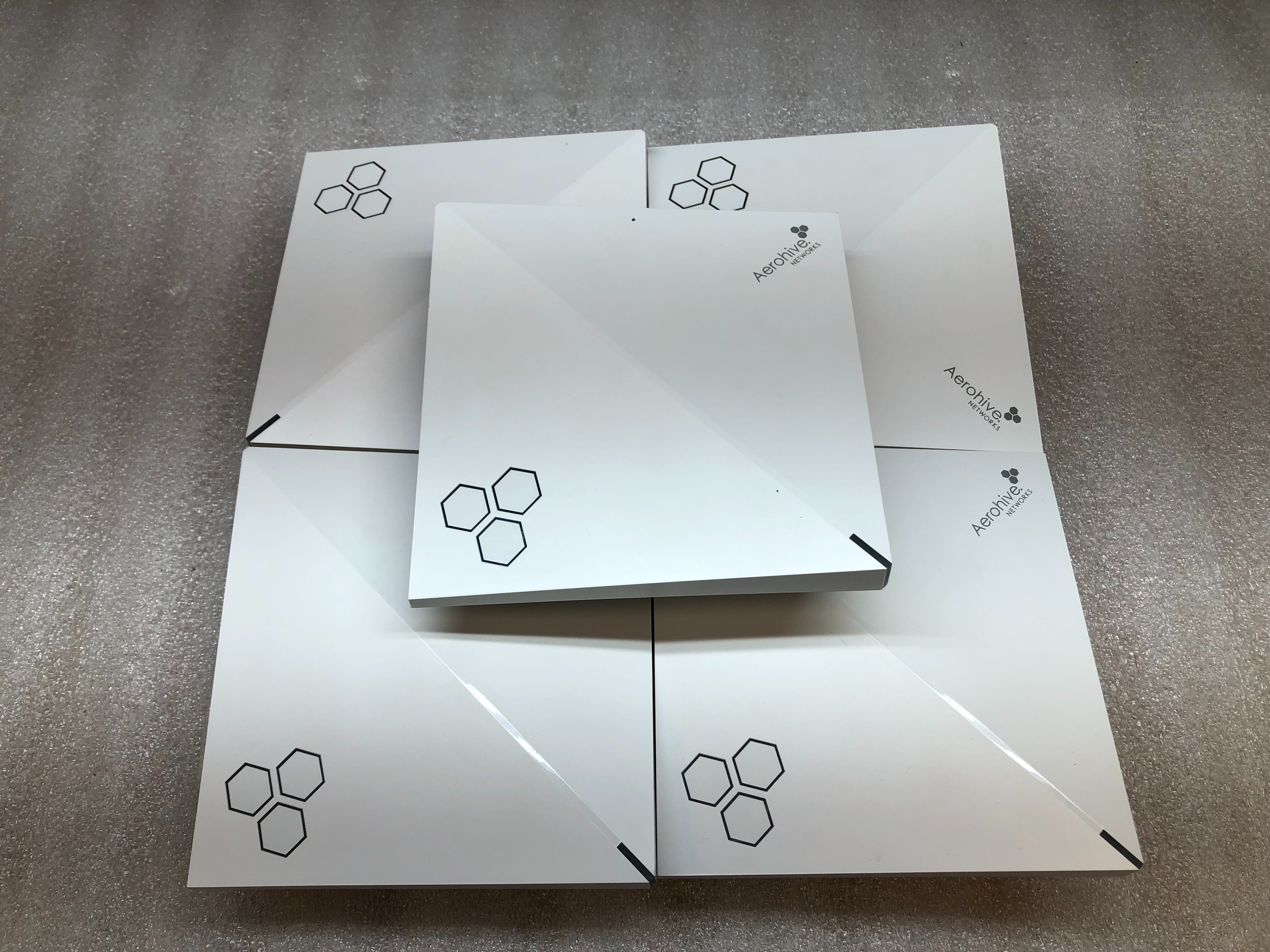 Lot of 5 Aerohive NETWORKS AP250 Dual Band Wi-Fi Wireless Access
