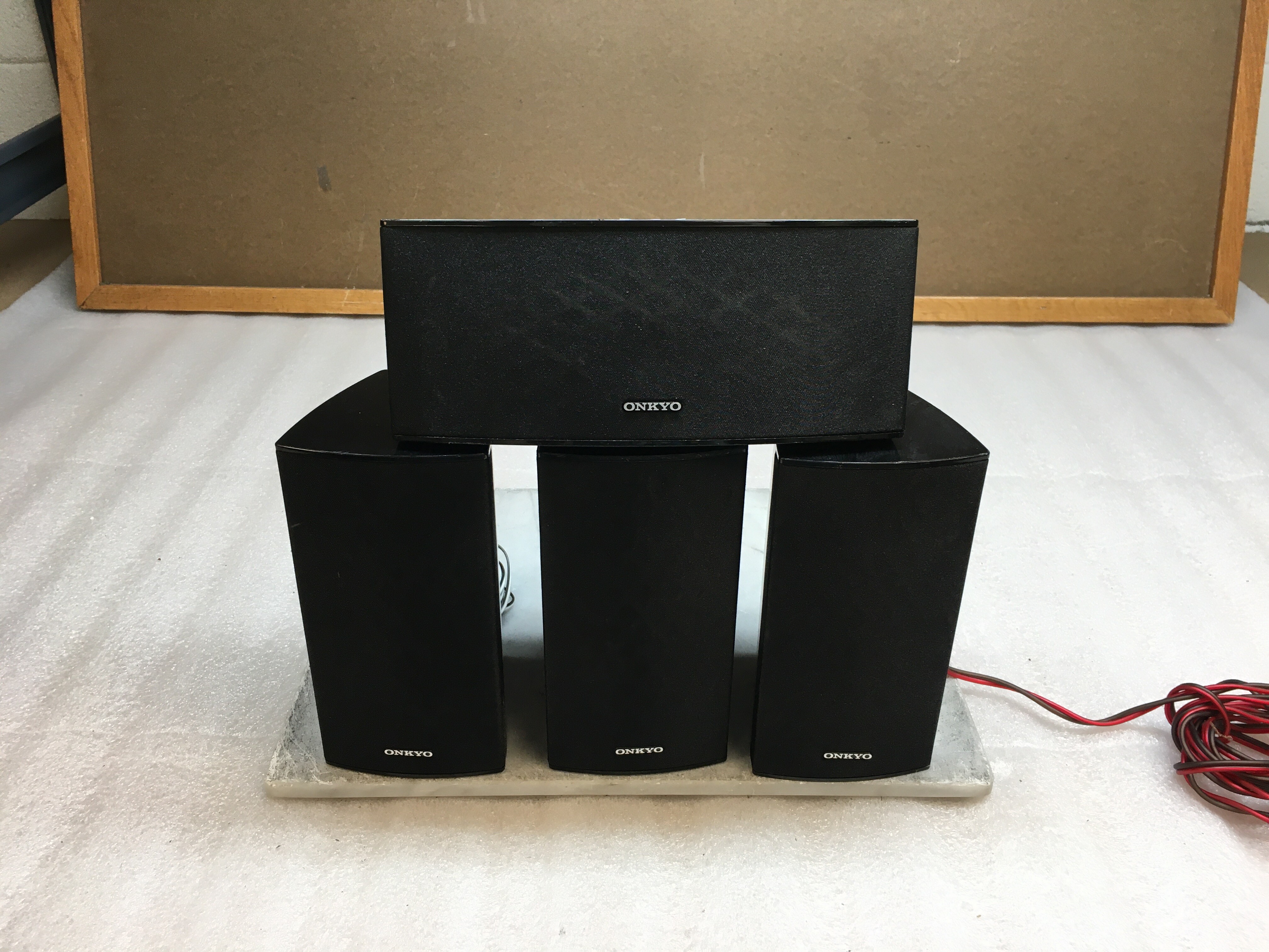 Onkyo SKC-391 / SKF-391 / SKR-391 Surround Speakers Set of 4 | eBay