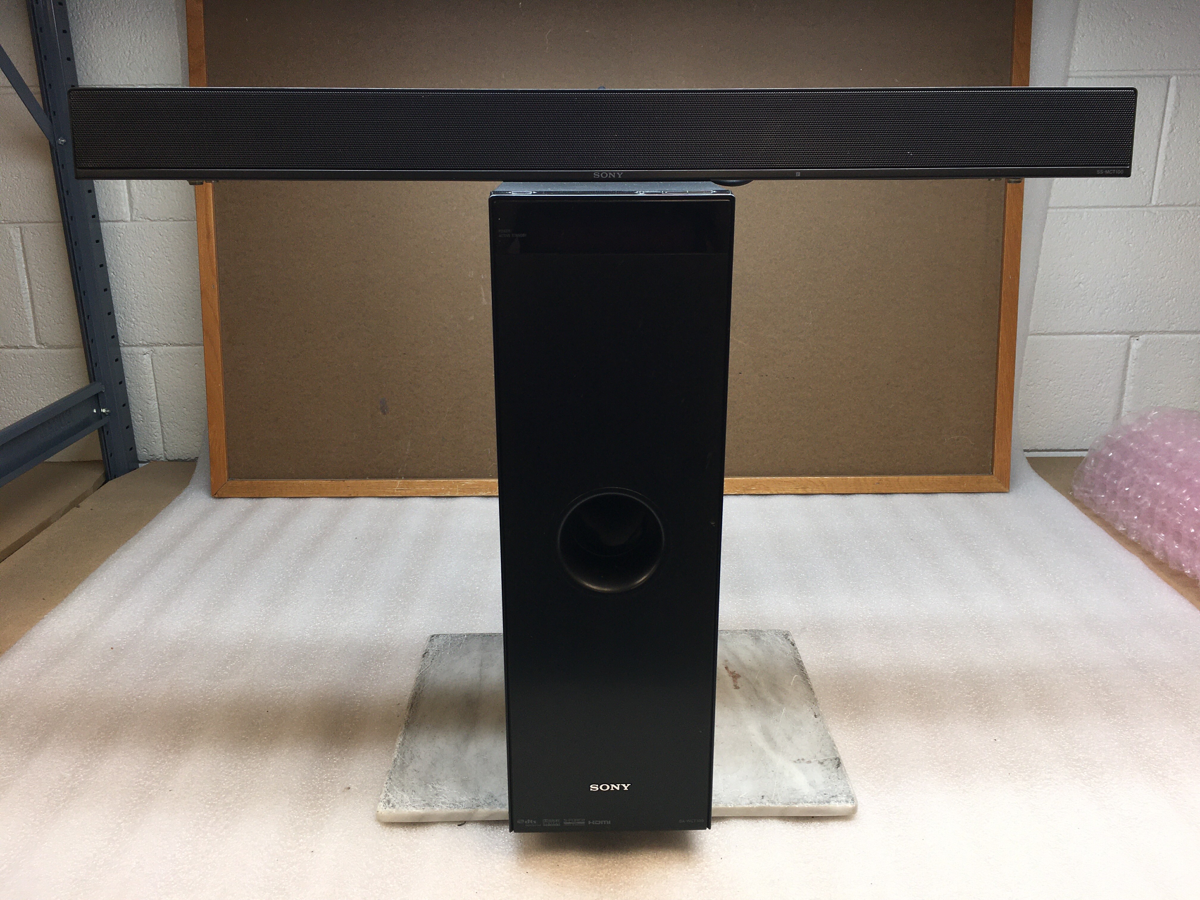 Sony SA-WCT100 Powered Subwoofer + Soundbar SA-MCT100 No remote | eBay Sony SA-WCT100 Powered Subwoofer + Soundbar SA-MCT100 No remote | eBay