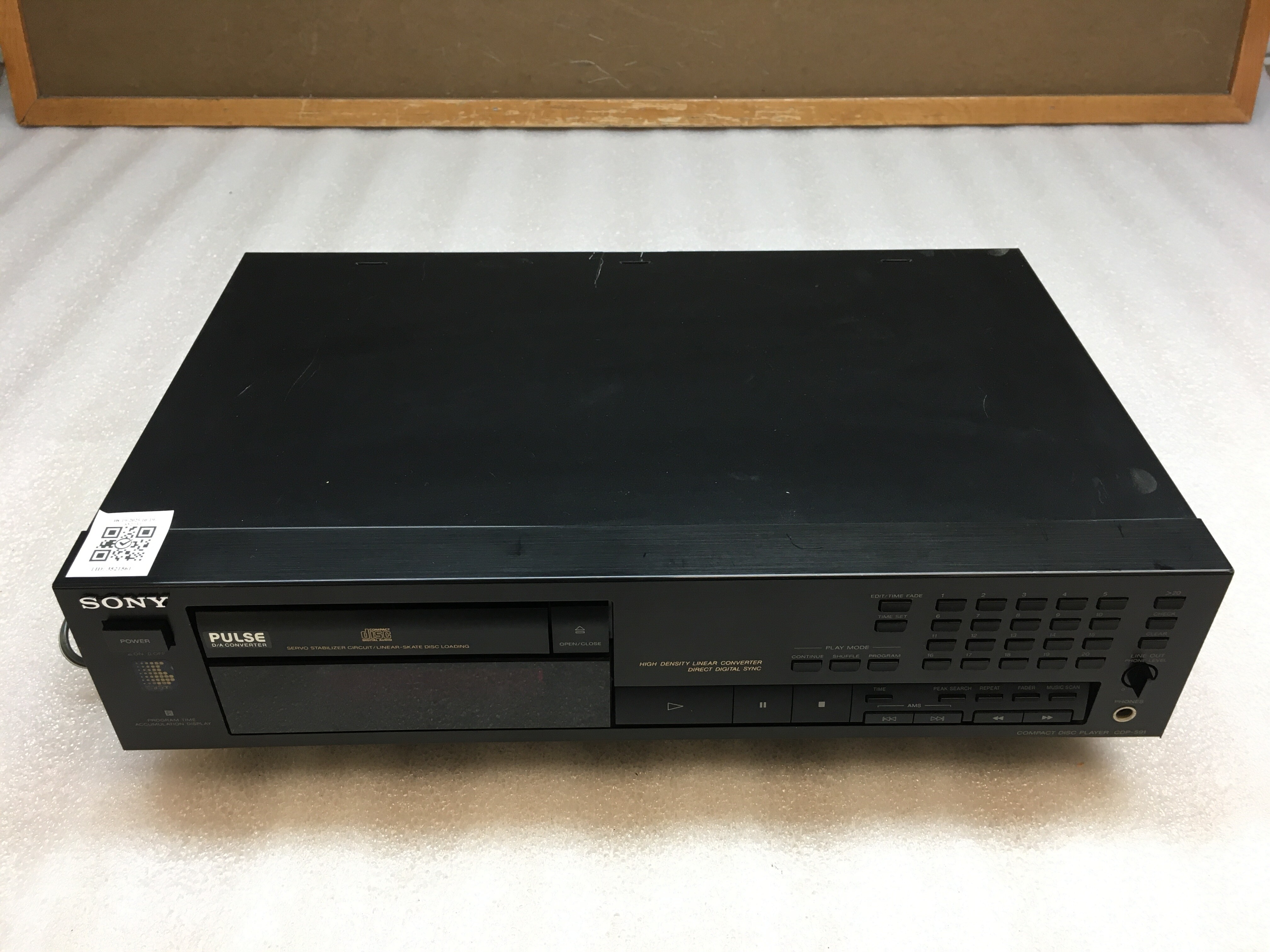 Sony CDP-591 Compact Disc Player High Density Linear Converter | eBay