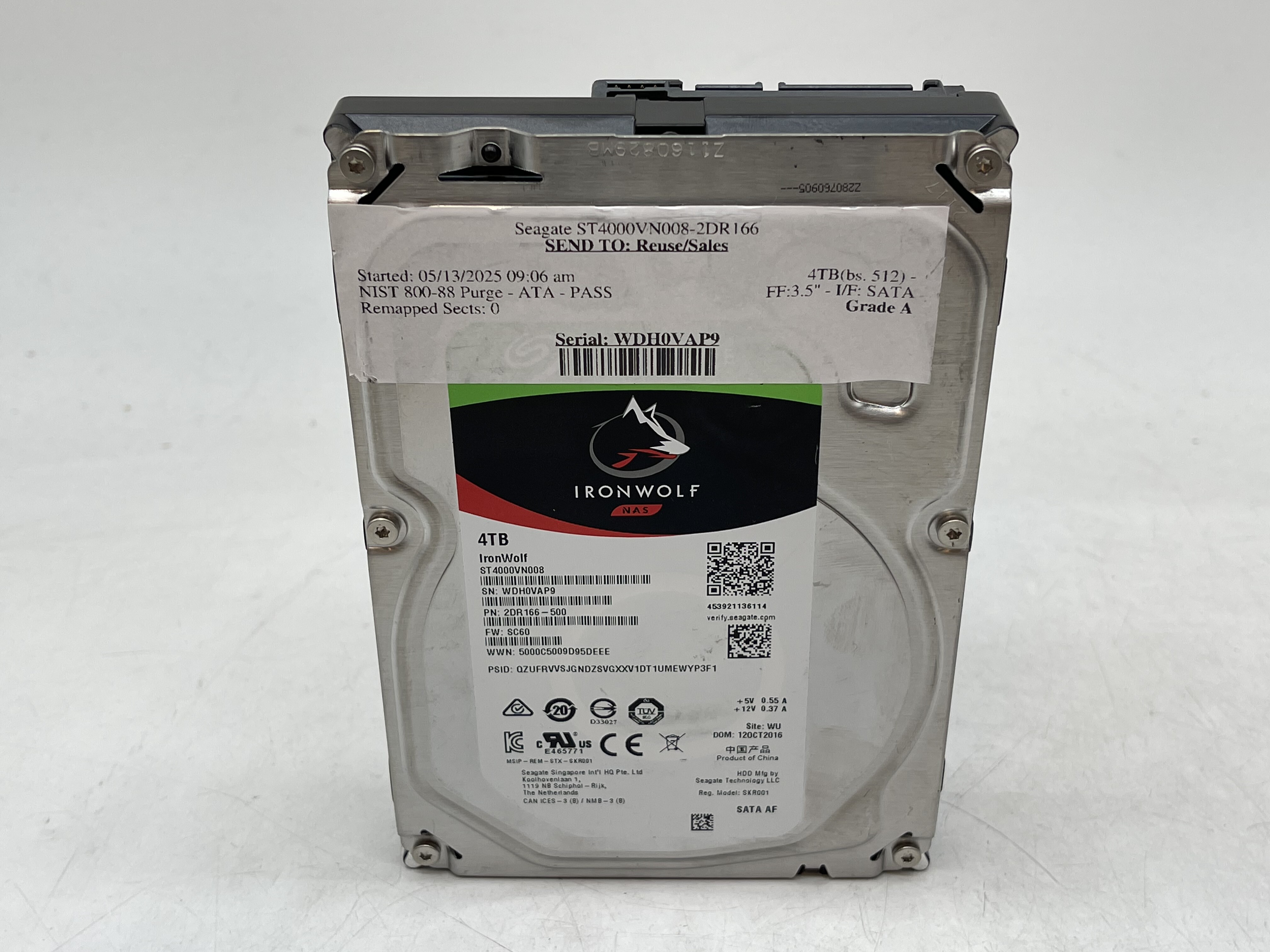 Seagate IronWolf NAS 4TB ST4000VN008 3.5