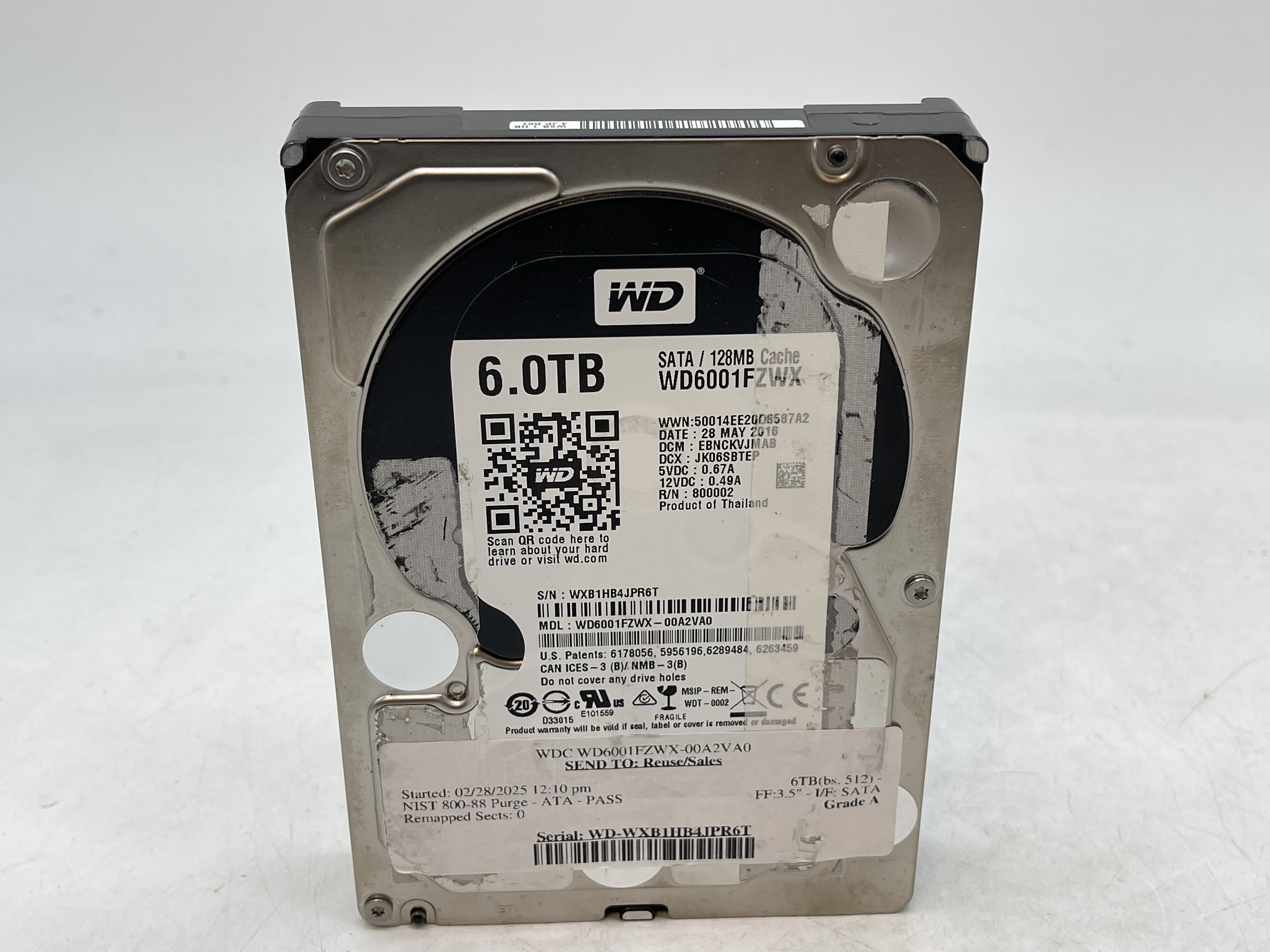 Western Digital WD6001FZWX（3.5 HDD 6TB） Western Digital Black WD6001FZWX 6TB 3.5