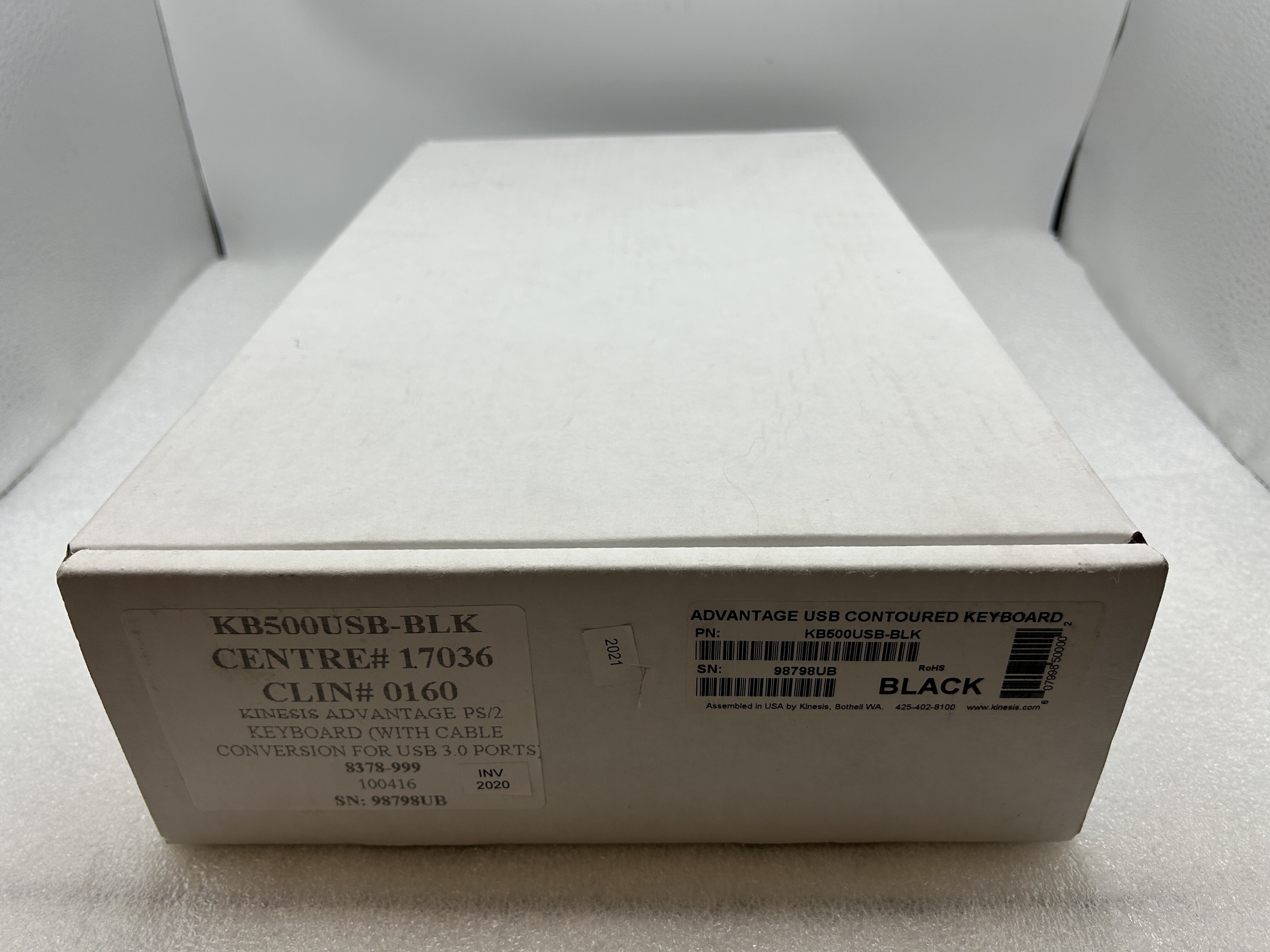 NEW Kinesis Advantage MPC USB KB500 contoured ergonomic keyboard 