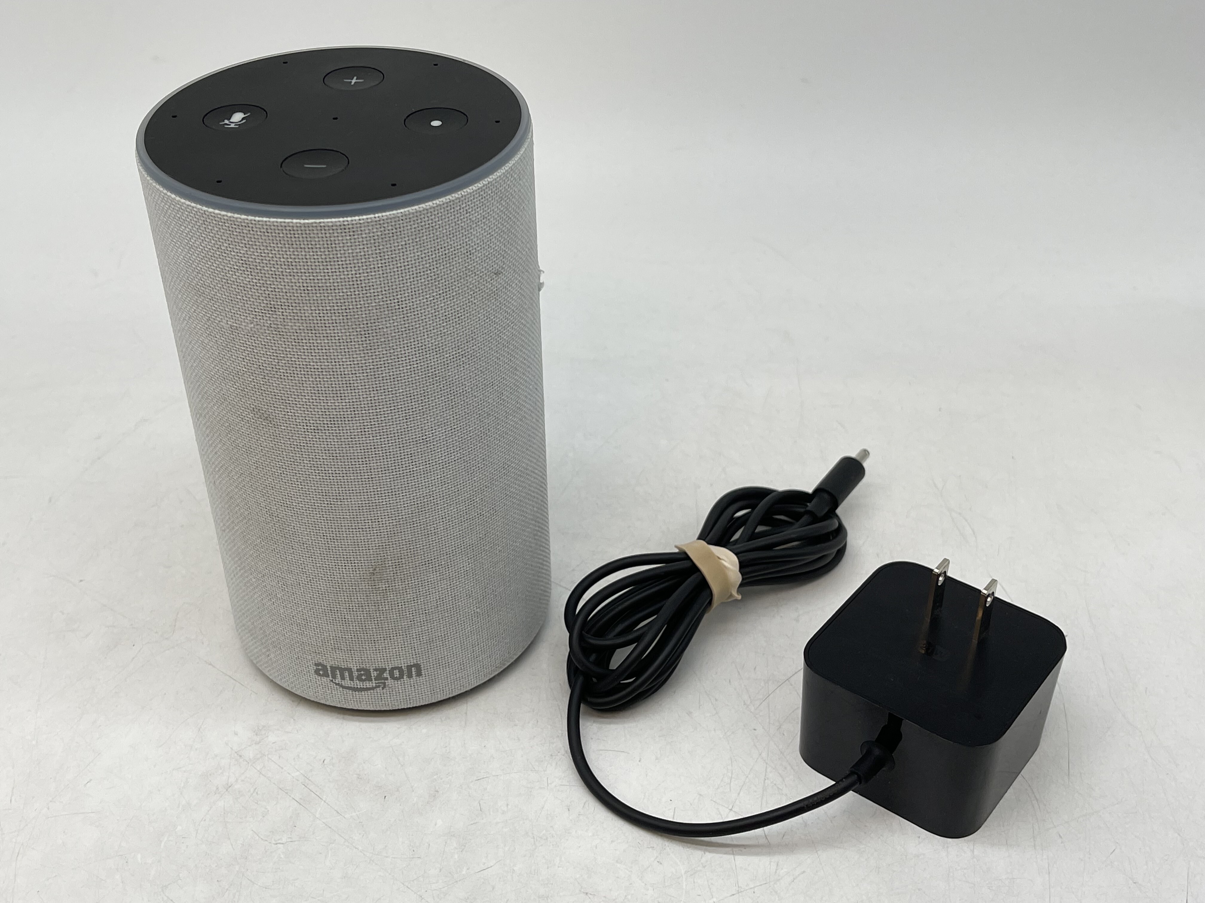 Amazon Echo 2nd Gen XC56PY GRAY Smart Speaker w/ Power Cord FREE S