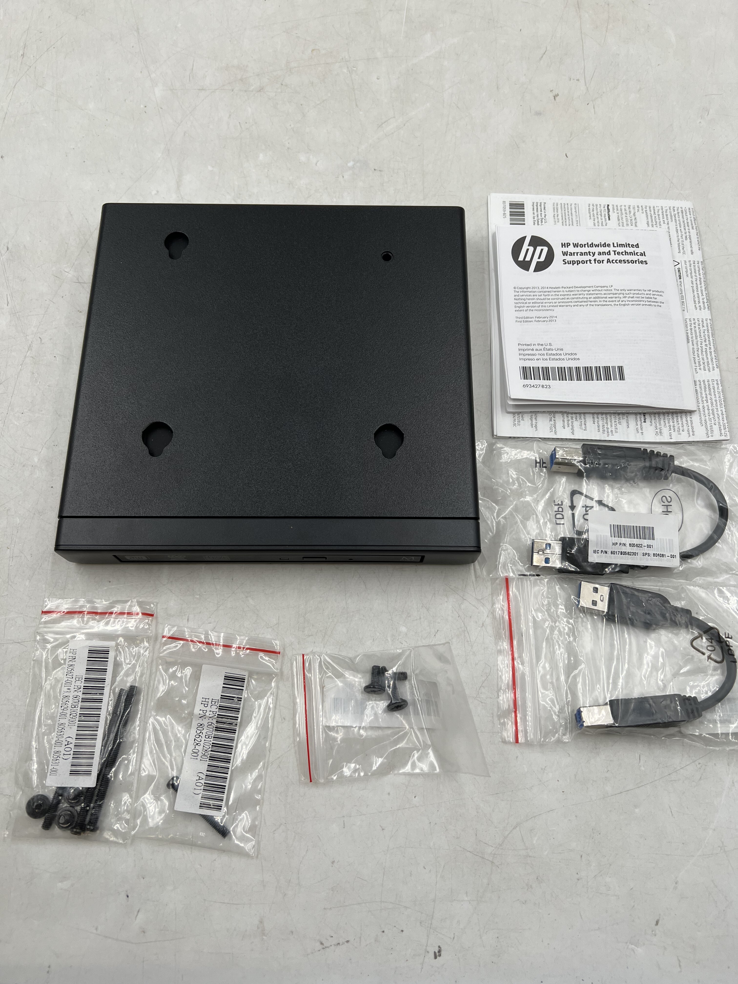 HP OEM External USB DVD CD Drive Writer K9Q83AA K9Q83AT Laptop