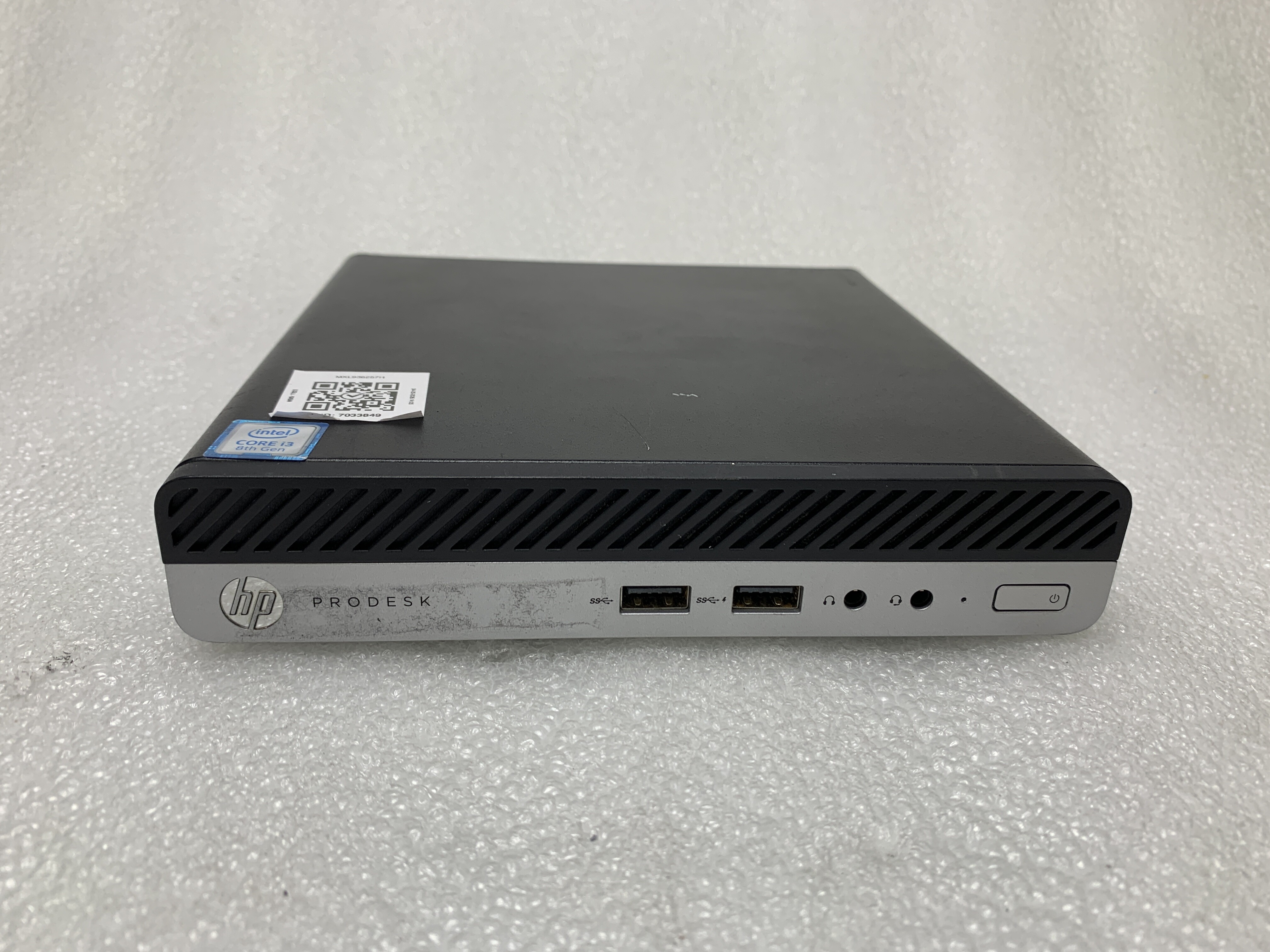 HP ProDesk 400 G4 DM (TAA) Core i3-8100T 3.1GHz 16GB RAM NO HDD NO