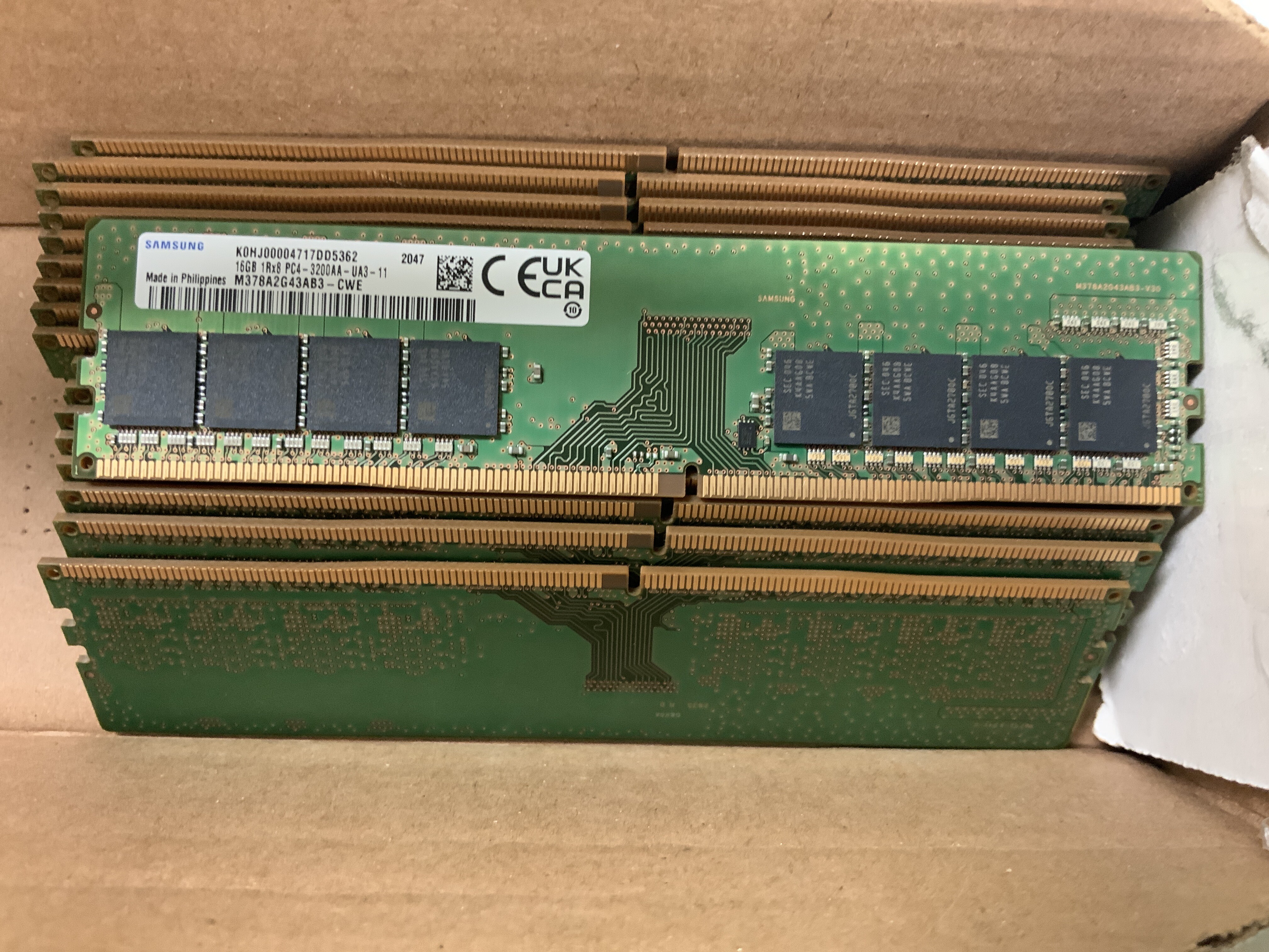 Samsung 16GB DDR4-3200 PC4-25600 UDIMM Desktop RAM Memory | eBay