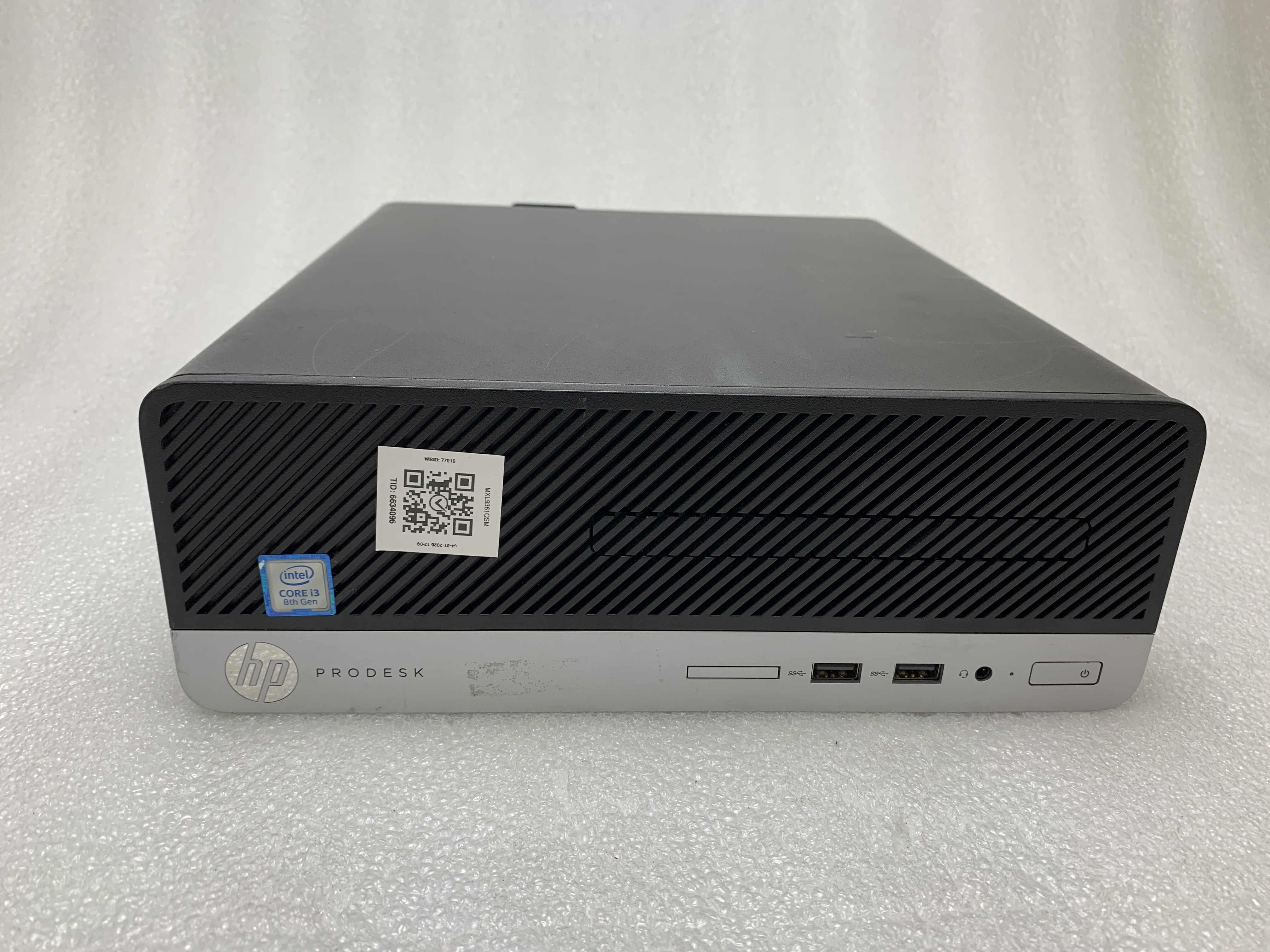 HP ProDesk 400 G5 SFF Core i3-8100 3.6GHz 8GB RAM 256GB SSD NO OS HP ProDesk 400 G5 SFF Core i3-8100 3.6GHz 8GB RAM 256GB SSD NO OS